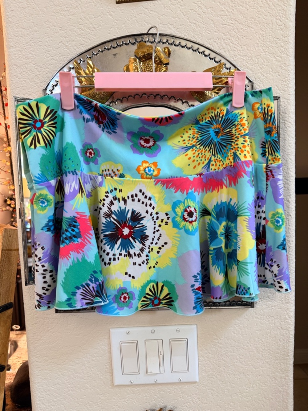 Victoria’s Secret Floral Swim Skirt Cover-Up | Size L